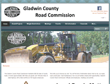 Tablet Screenshot of gladwinroads.com